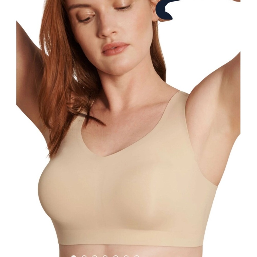 Evelyn & Bobbie The Defy Bra Wireless Full Coverage Smoothing Bra Size 2X